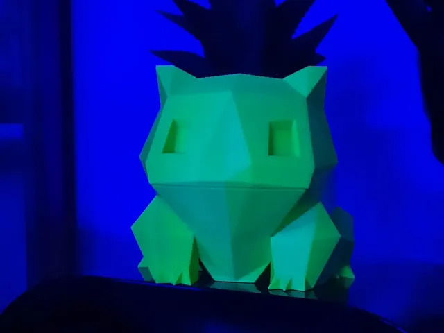 Low-Poly Bulbasaur Planter