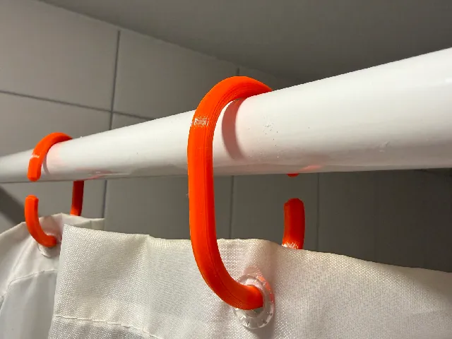 Shower curtain ring