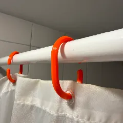 Shower curtain ring