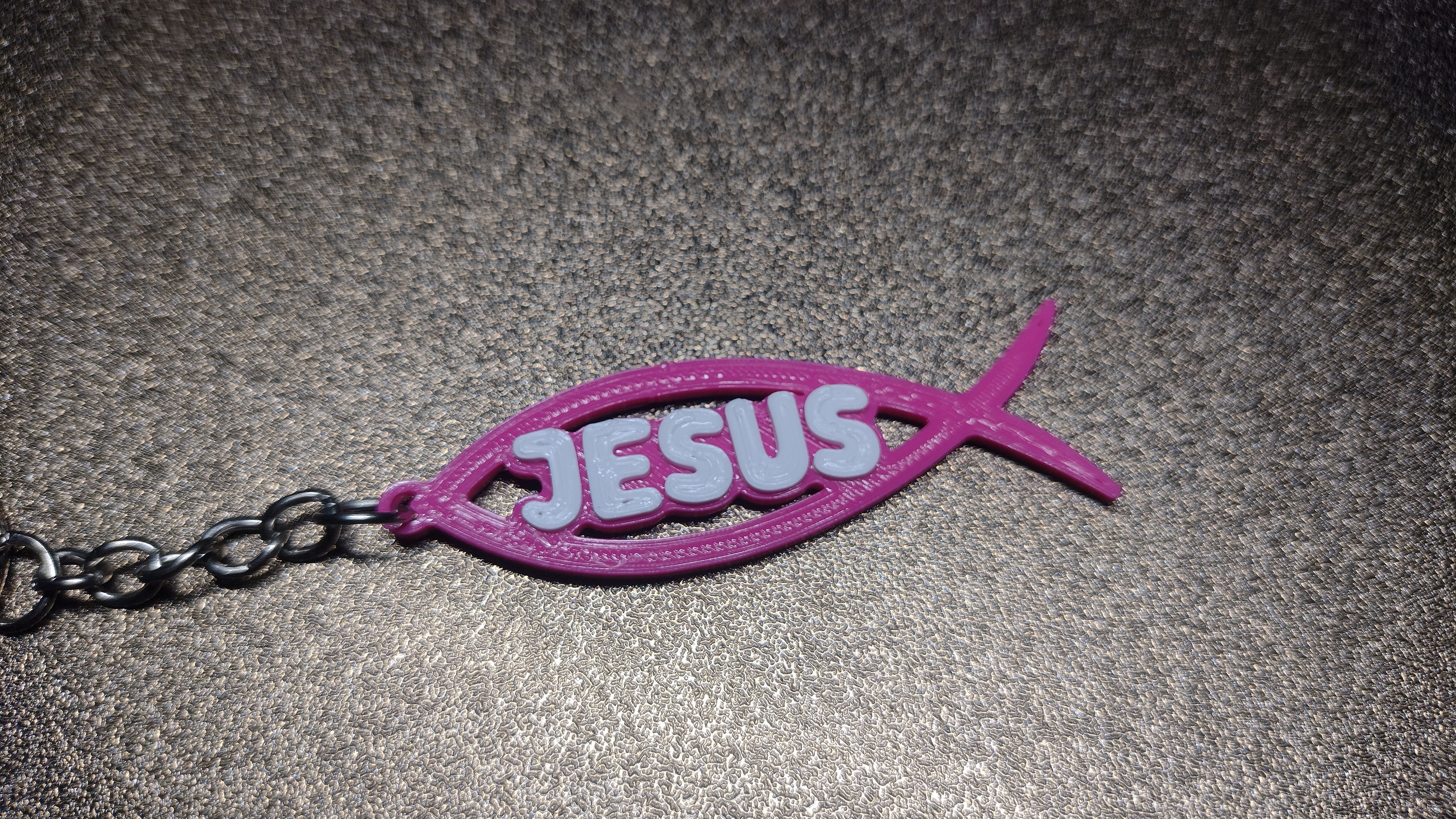 Llavero pez jesus