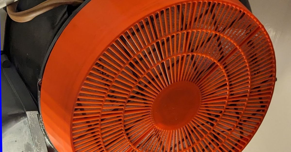 Extractor Hood Filter (iD 30mm; oD 172mm) by Andun_HH Download free