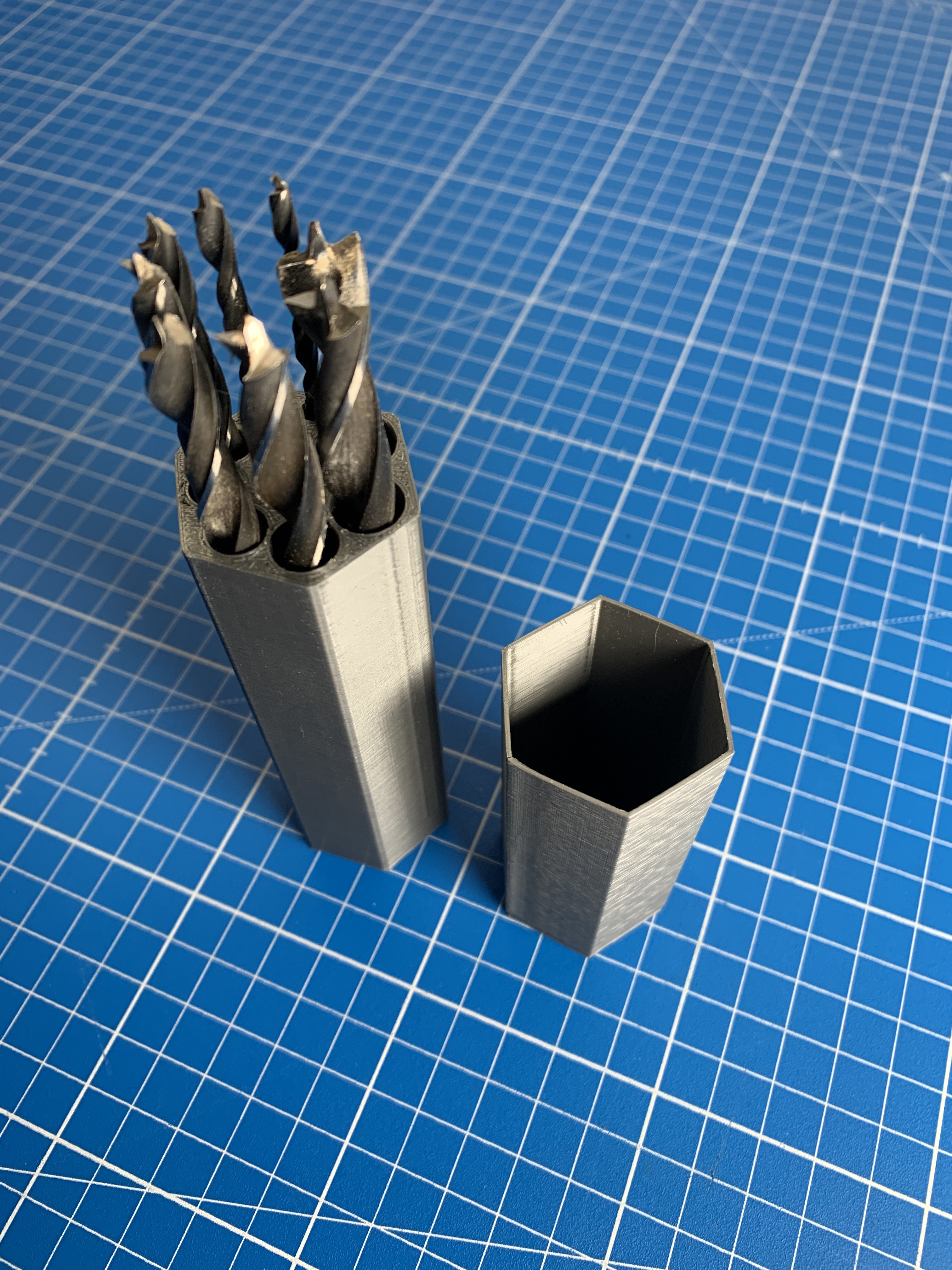 simple drill bit box