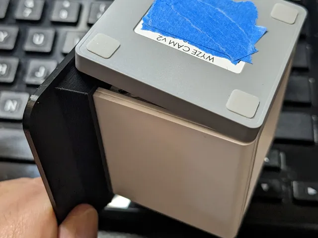 Wyze Cam v2 Window Mount - Upside Down Gravity Hold
