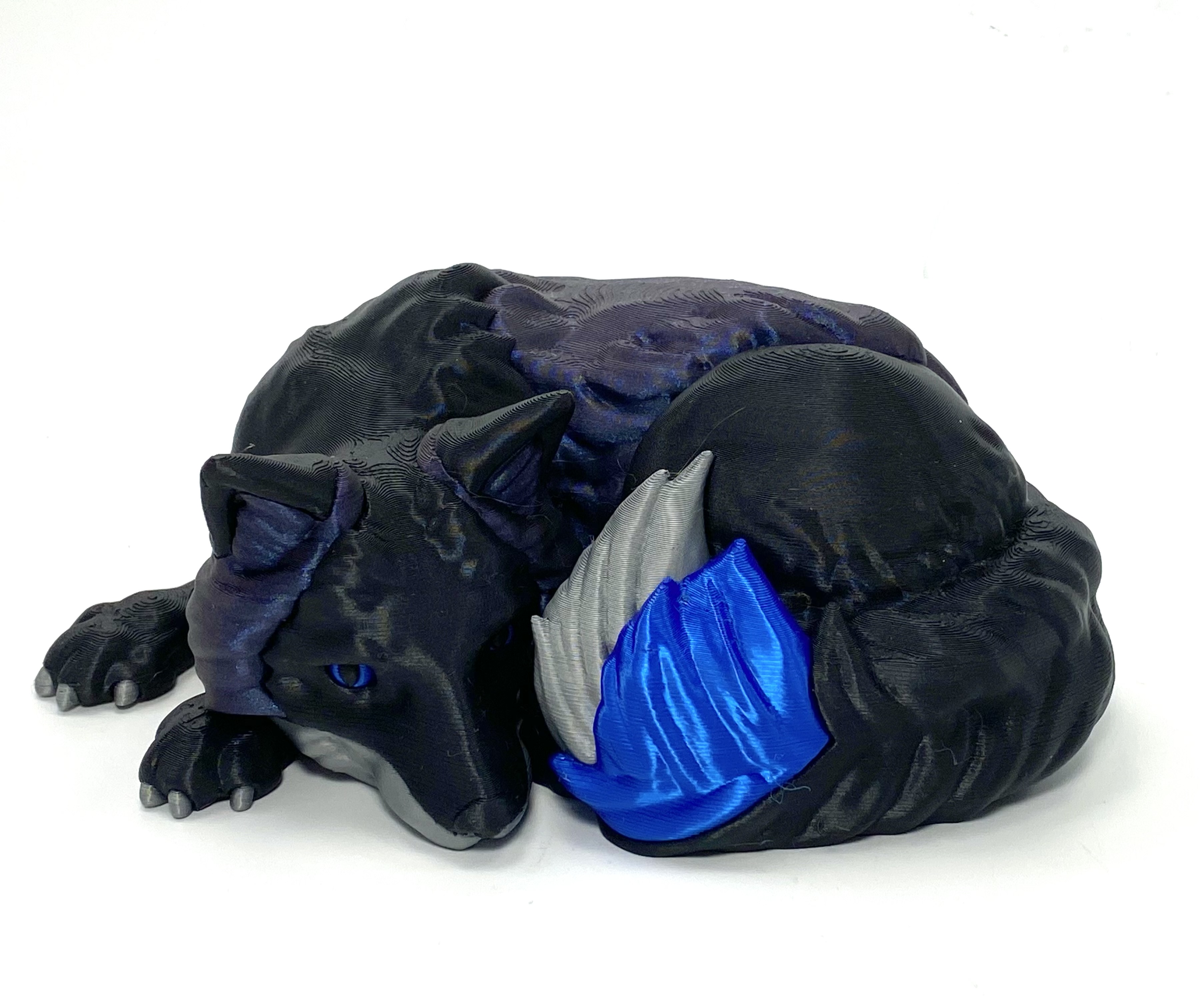 Foxy! Melanistic Fox model (single and multi material versions)