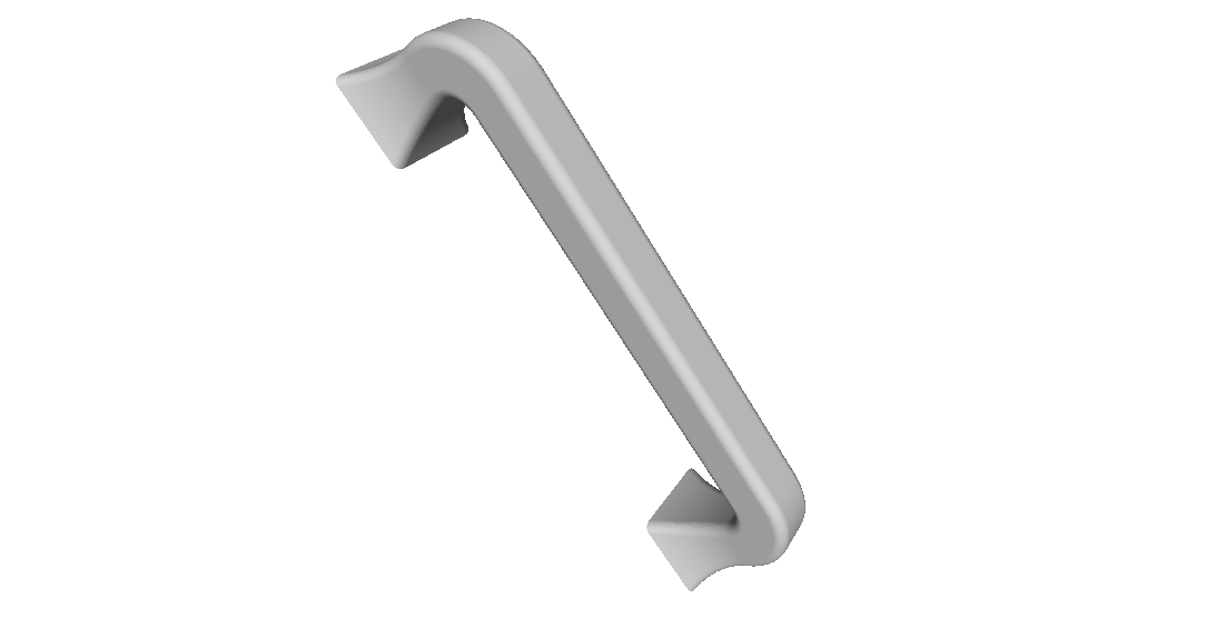 Square drawer handle by Avery Knowlton Download free STL model