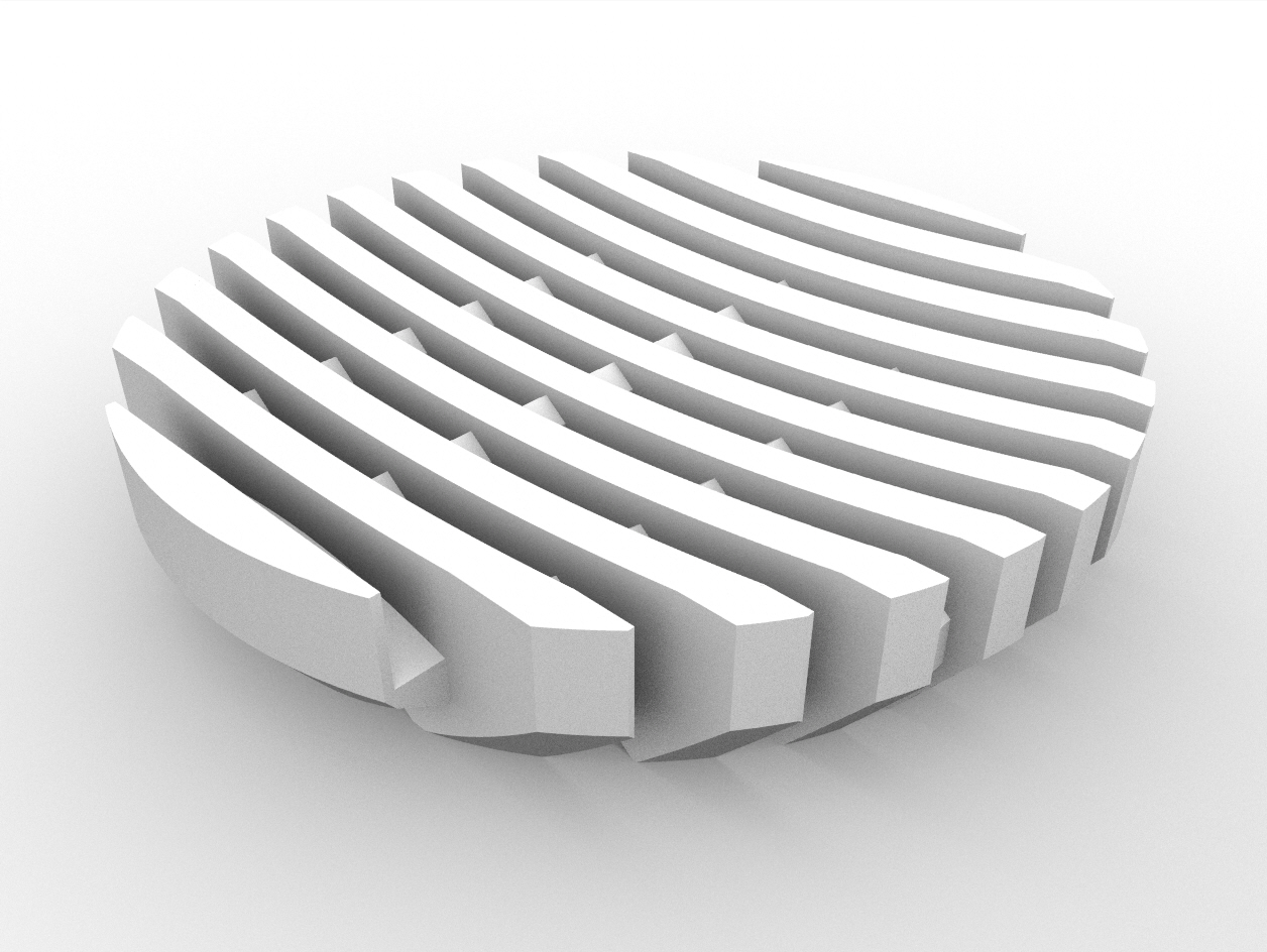 Miniatura 3 do modelo 3D Soap dish round and rectangular base