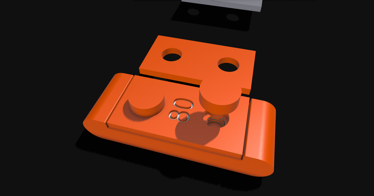 Modular Sandpaper holder (block) system, Medium size by Joseph Salonis