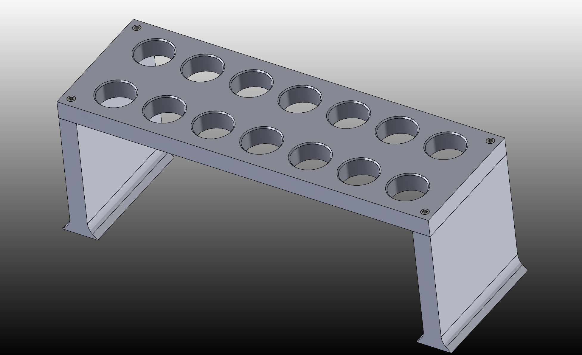 R8 Collet Rack by Fennell3D | Download free STL model | Printables.com