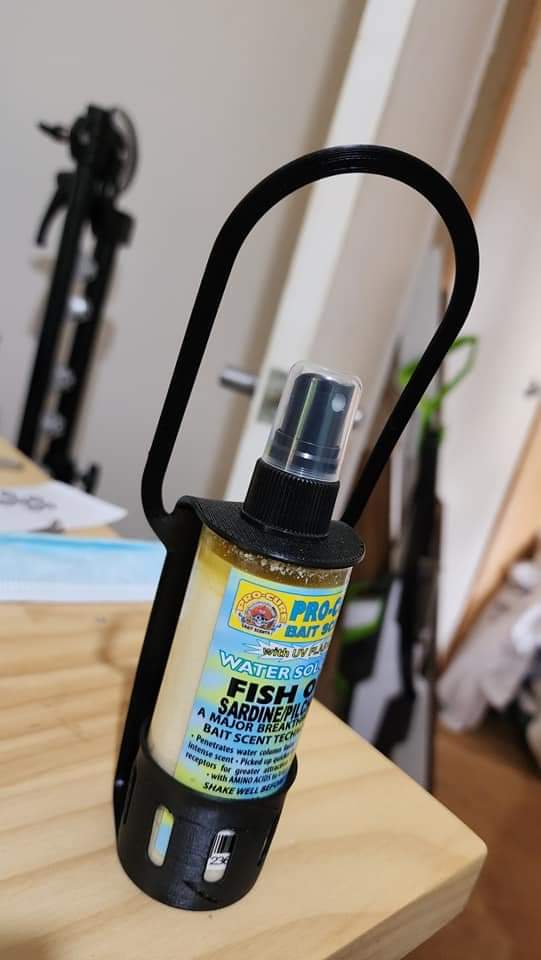 Procure Fishing Scent Bottle Holder by anchorman.nz Download free STL