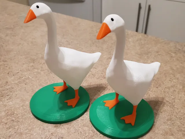 Entitled Goose Stand from Untitled Goose Game
