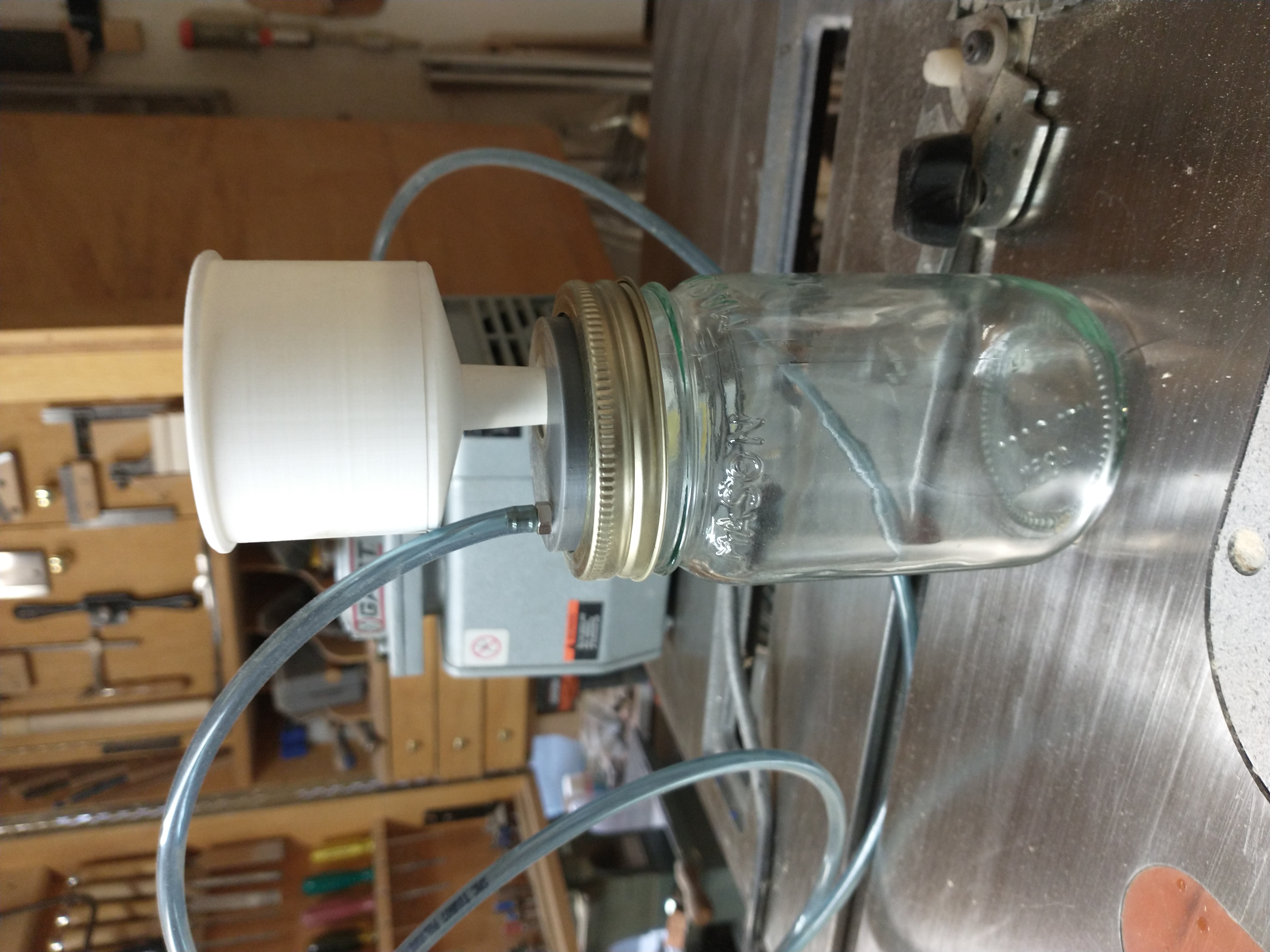 Mason Jar Vacuum Filtration Adapter