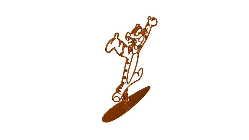 Tigger from Winnie the Pooh by Joe | Download free STL model ...