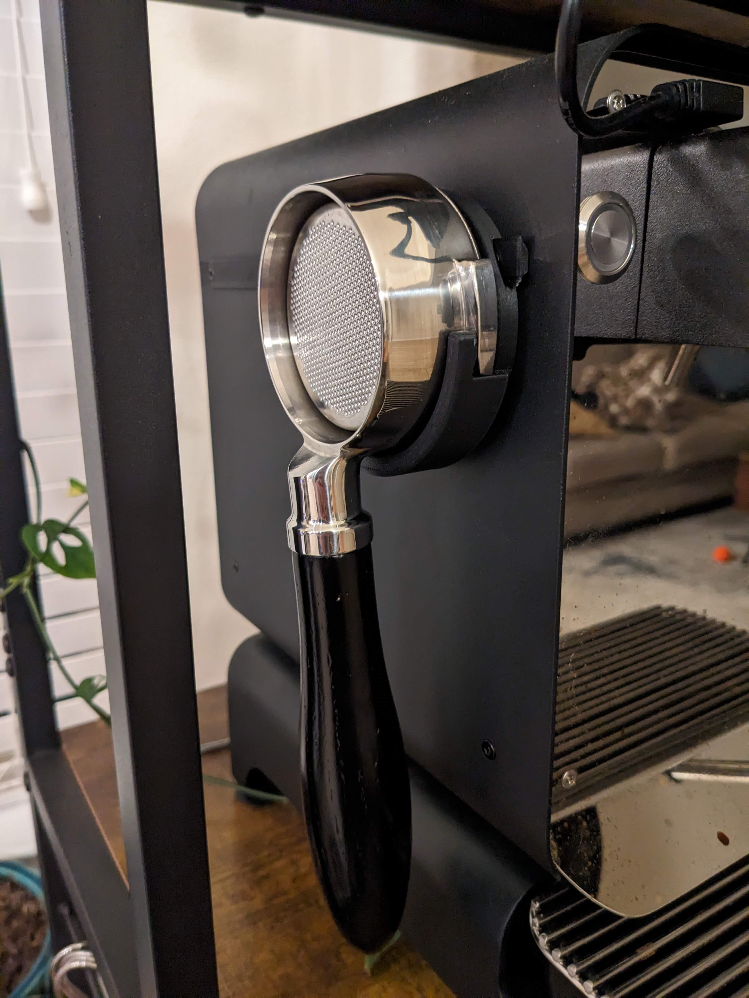 Decent DE1 V1.4 Espresso Machine Accessory Rail Mount System by C_dog Download free STL model
