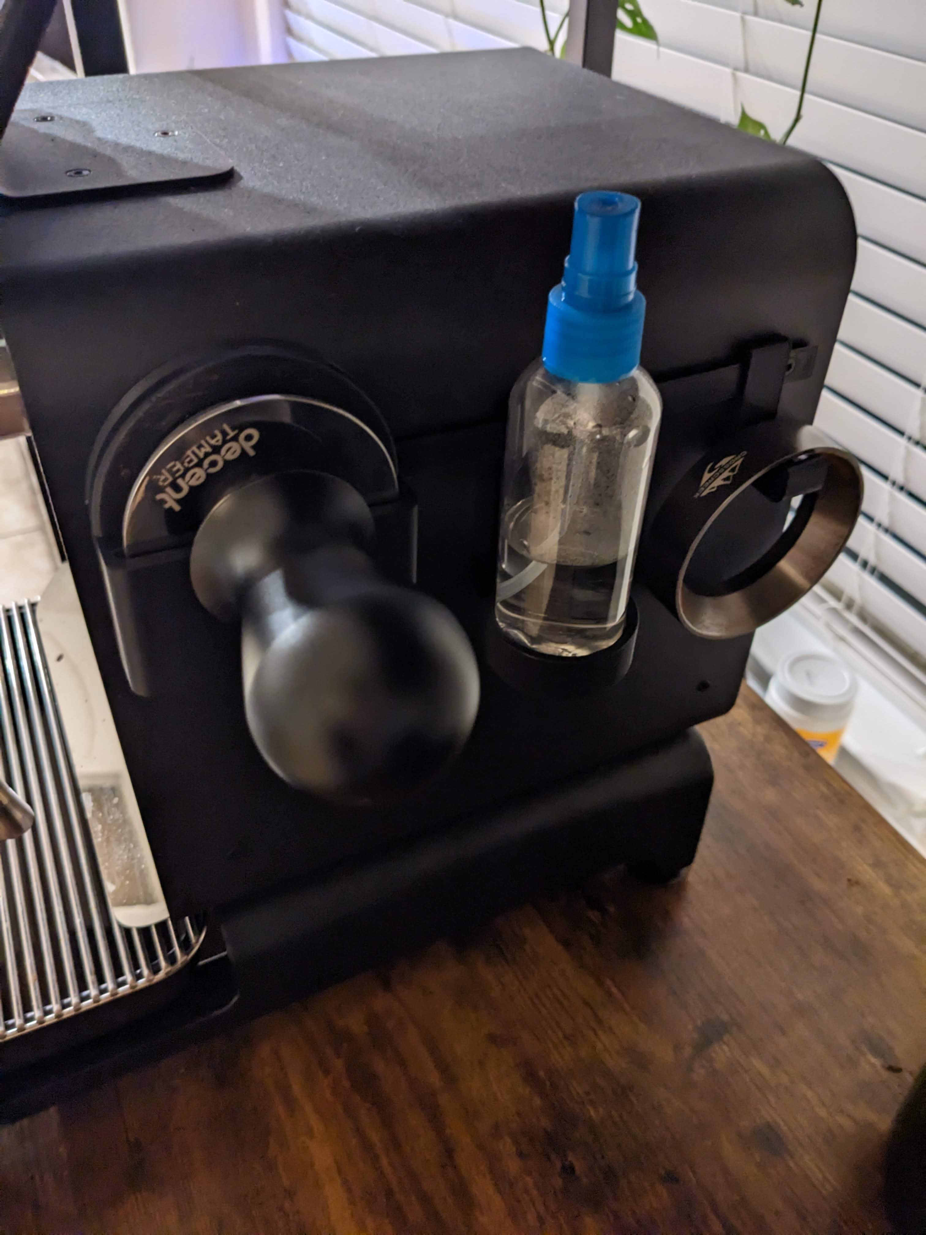 Decent DE1 V1.4 Espresso Machine Accessory Rail Mount System by C_dog
