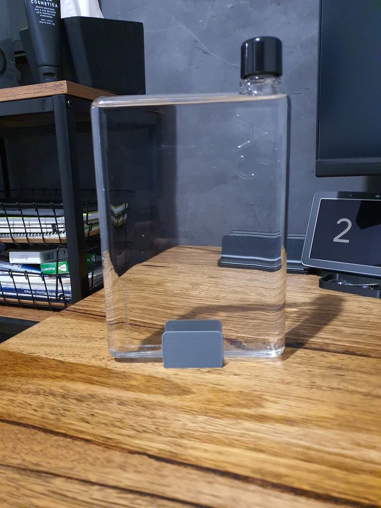 Memobottle A5 Vertical Stand by Vishal Tandon Download free STL model
