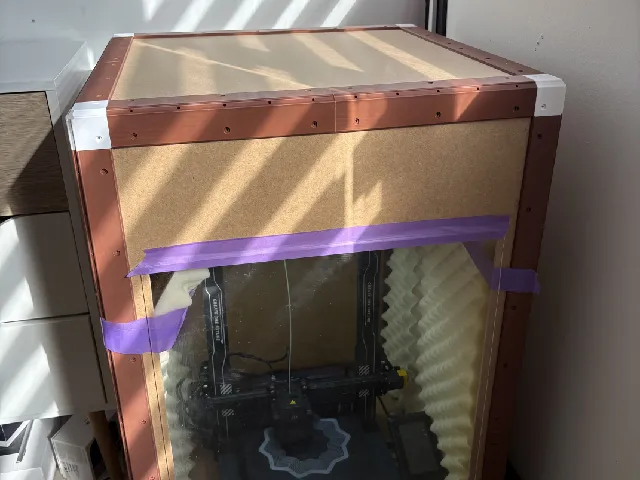 Modular 3d enclosure