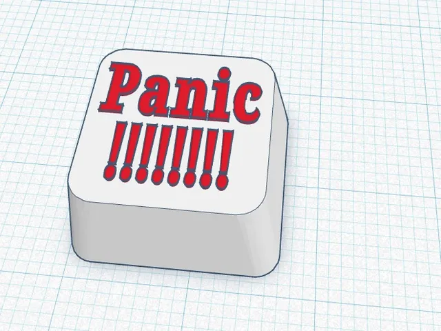 Panic/Don't Panic Key caps