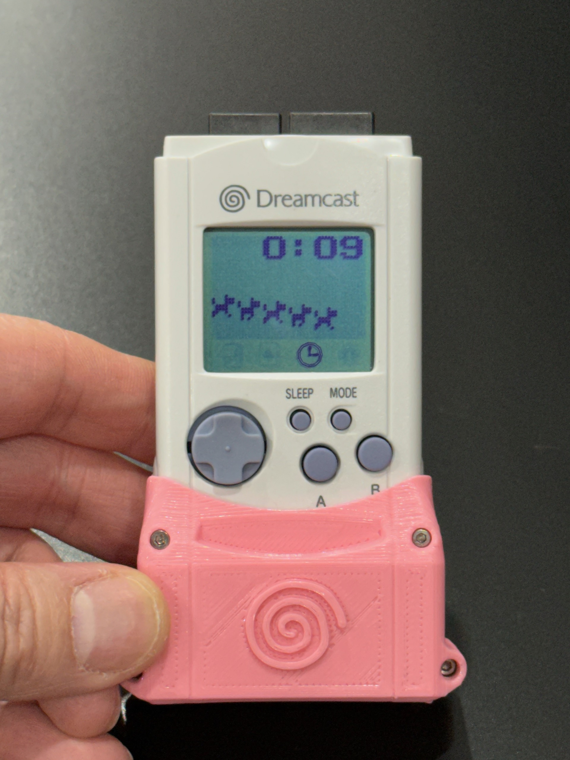 Sega Dreamcast VMU AAA Battery Pack by Jeff Chen, Download free STL model