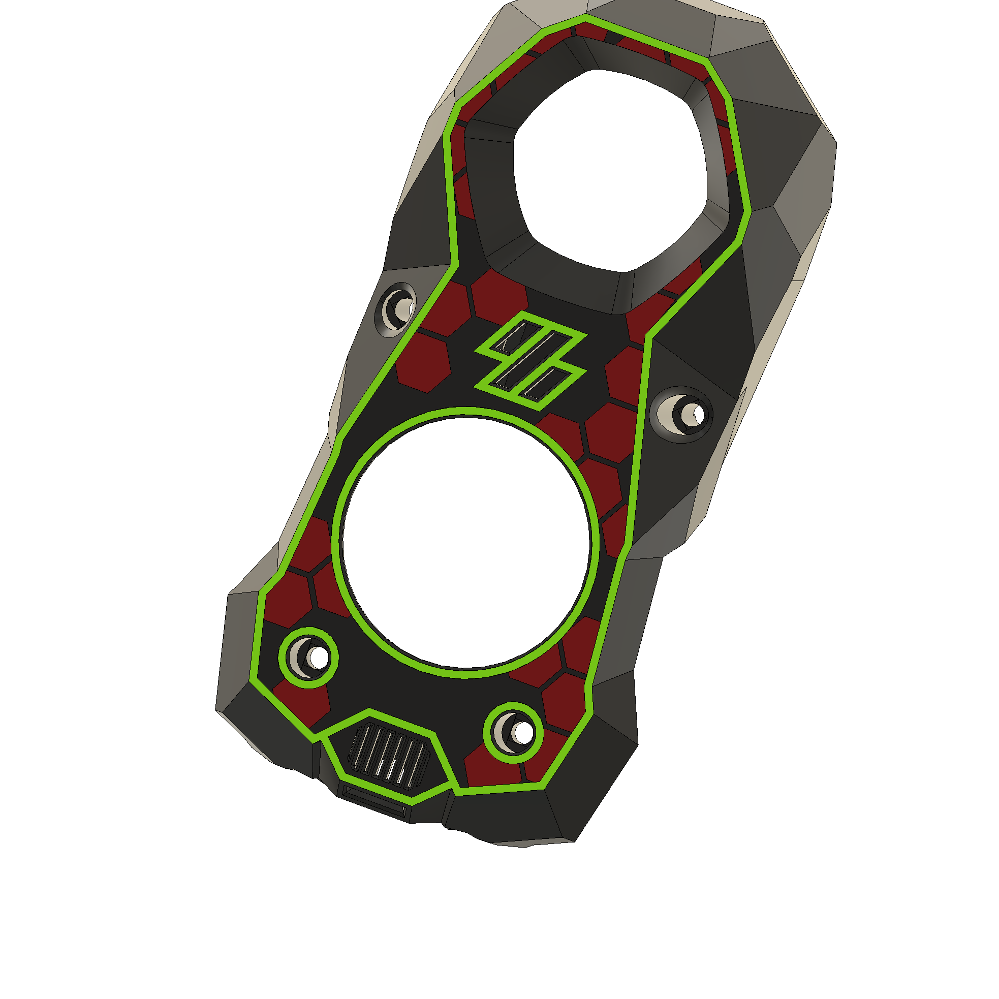 Stealthburner 3DO Nozzle Hex + Grill Remix