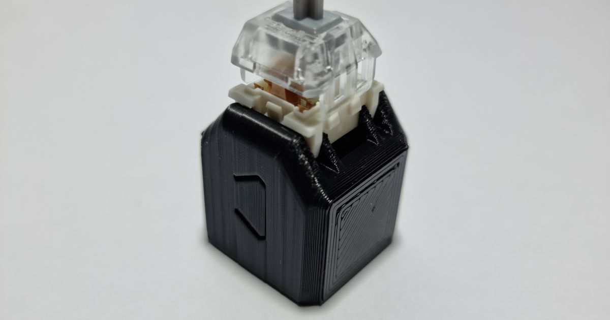Kailh Switch Opener by c0dezer0 Download free STL model