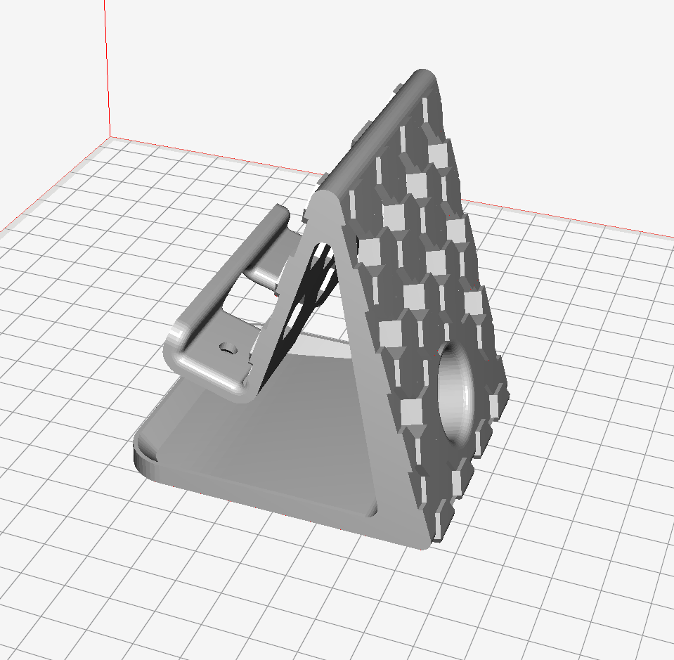 Miniatura 4 do modelo 3D Hexagon Phone Stand