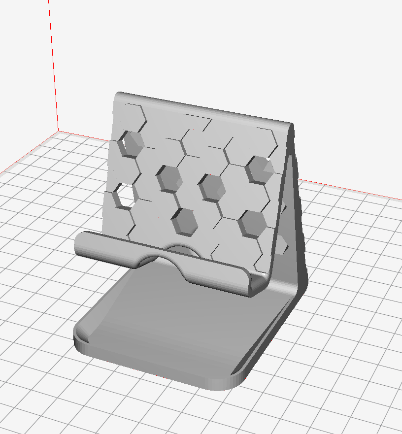 Miniatura 2 do modelo 3D Hexagon Phone Stand