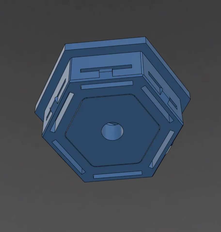 Insert for HSW with M3 square nut by Zach | Download free STL model ...