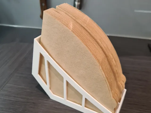 1X4 paper coffee filter stand