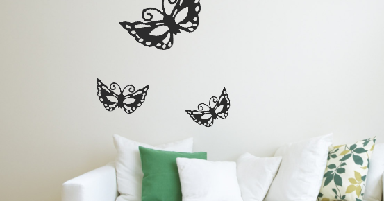 BUTTERFLY OR MASK ? WALL ART DECOR by Jesse | Download free STL model ...