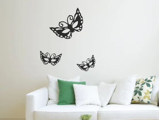 BUTTERFLY OR MASK ? WALL ART DECOR