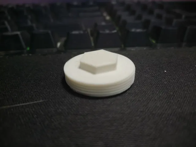 Unoptimized Cleanout Cap
