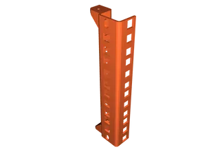 4U rack rail by Matej2005 | Download free STL model | Printables.com