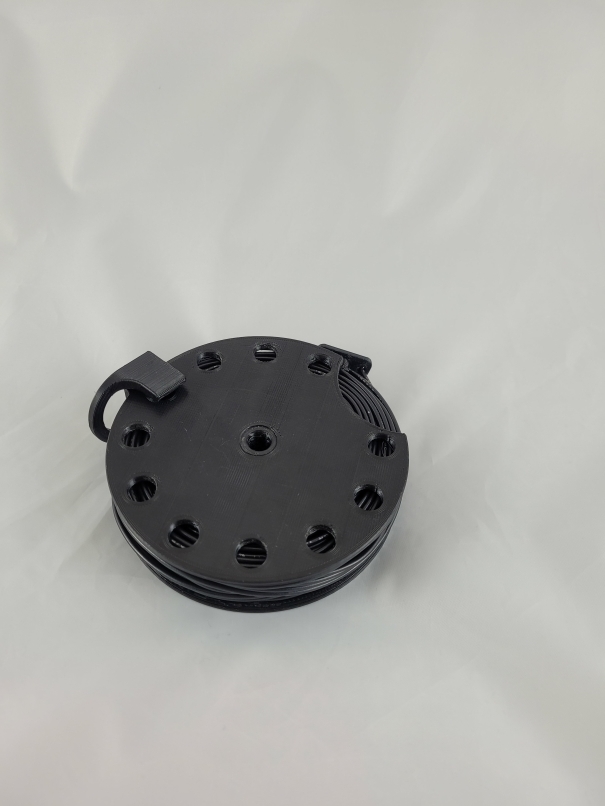 QRP 40M EFHW Reel Style Housing