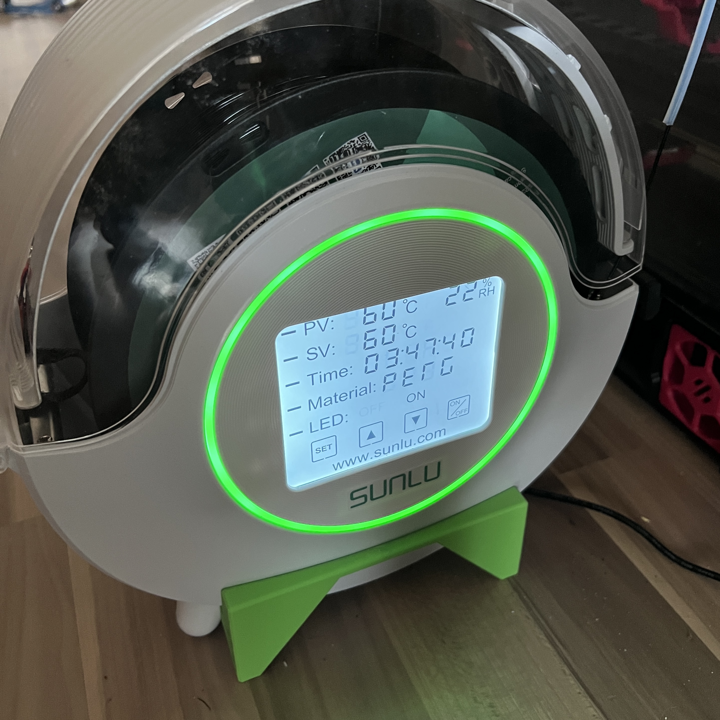 Sunlu S2 Filamentdryer bigbase