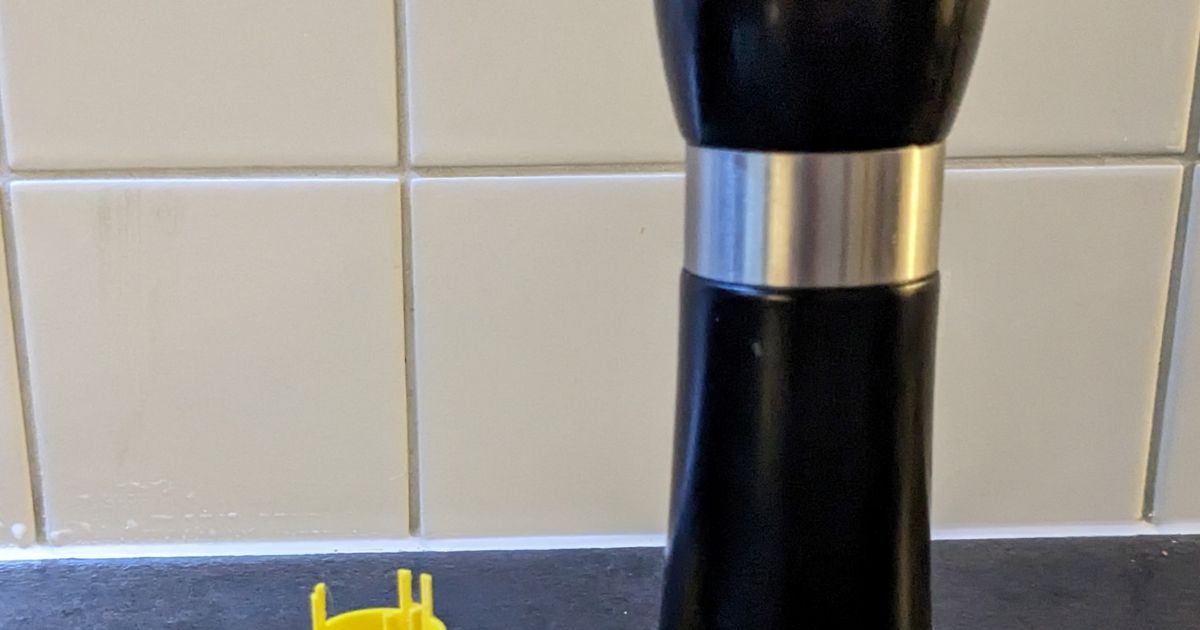Zassenhaus Pepper Mill Funnel by SStoli Download free STL model