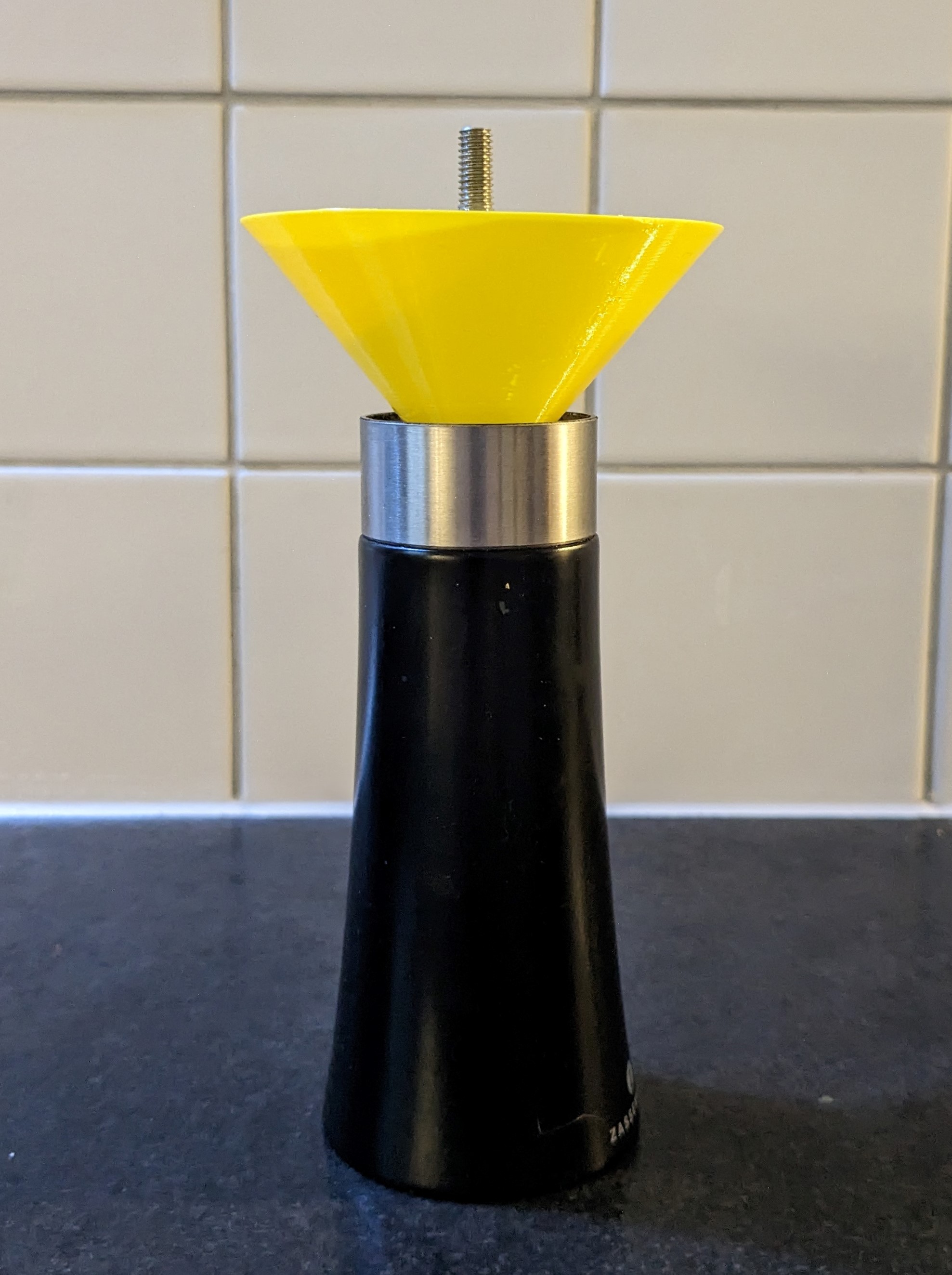 Zassenhaus Pepper Mill Funnel by SStoli Download free STL model