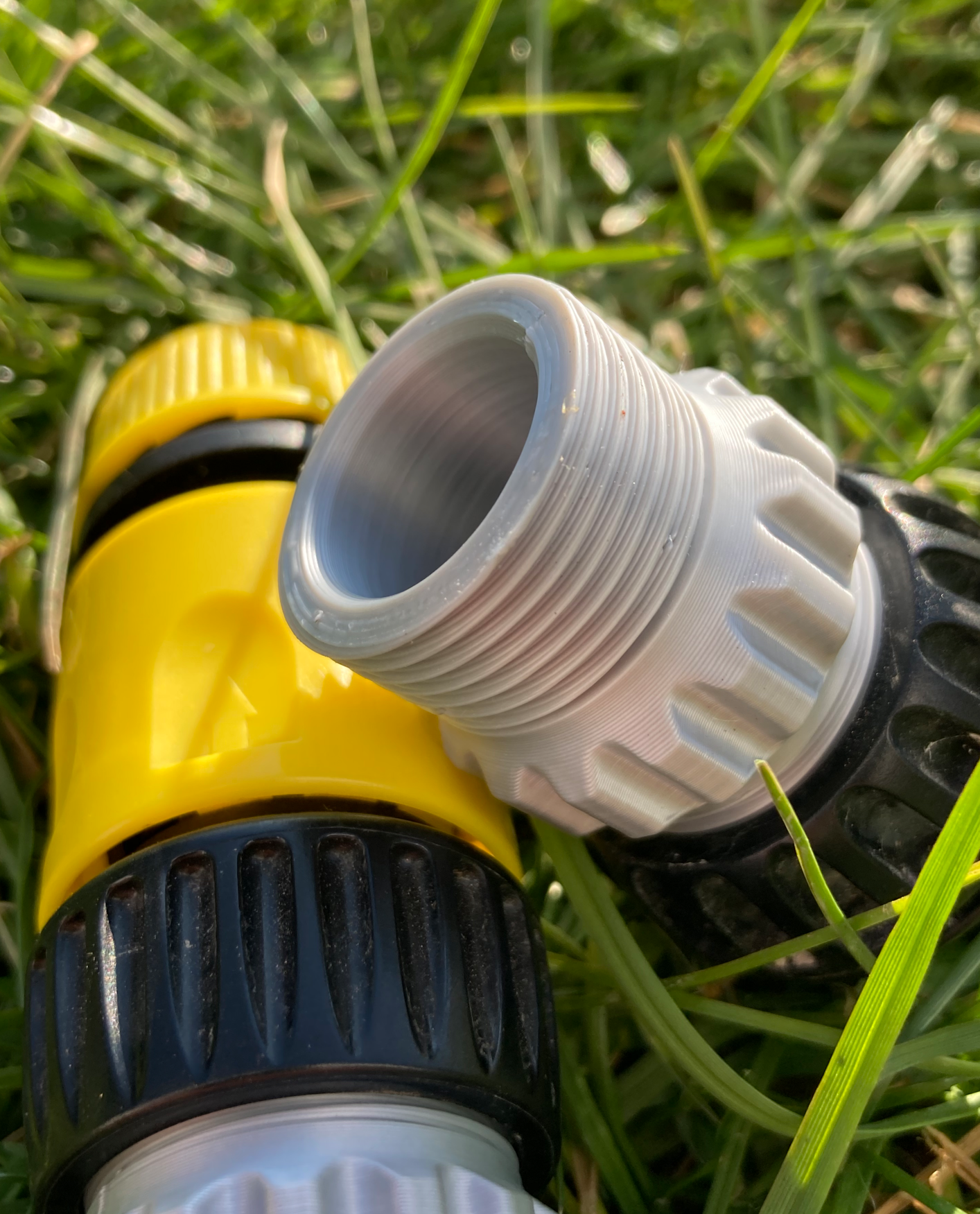 3/4" threaded garden hose adapter