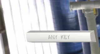 Wheres the any key?