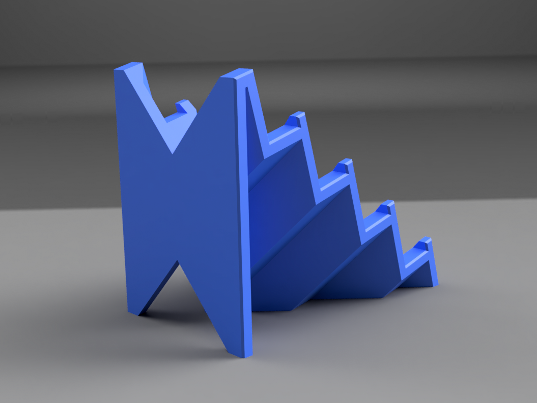 Miniatura 7 do modelo 3D Display knife stand