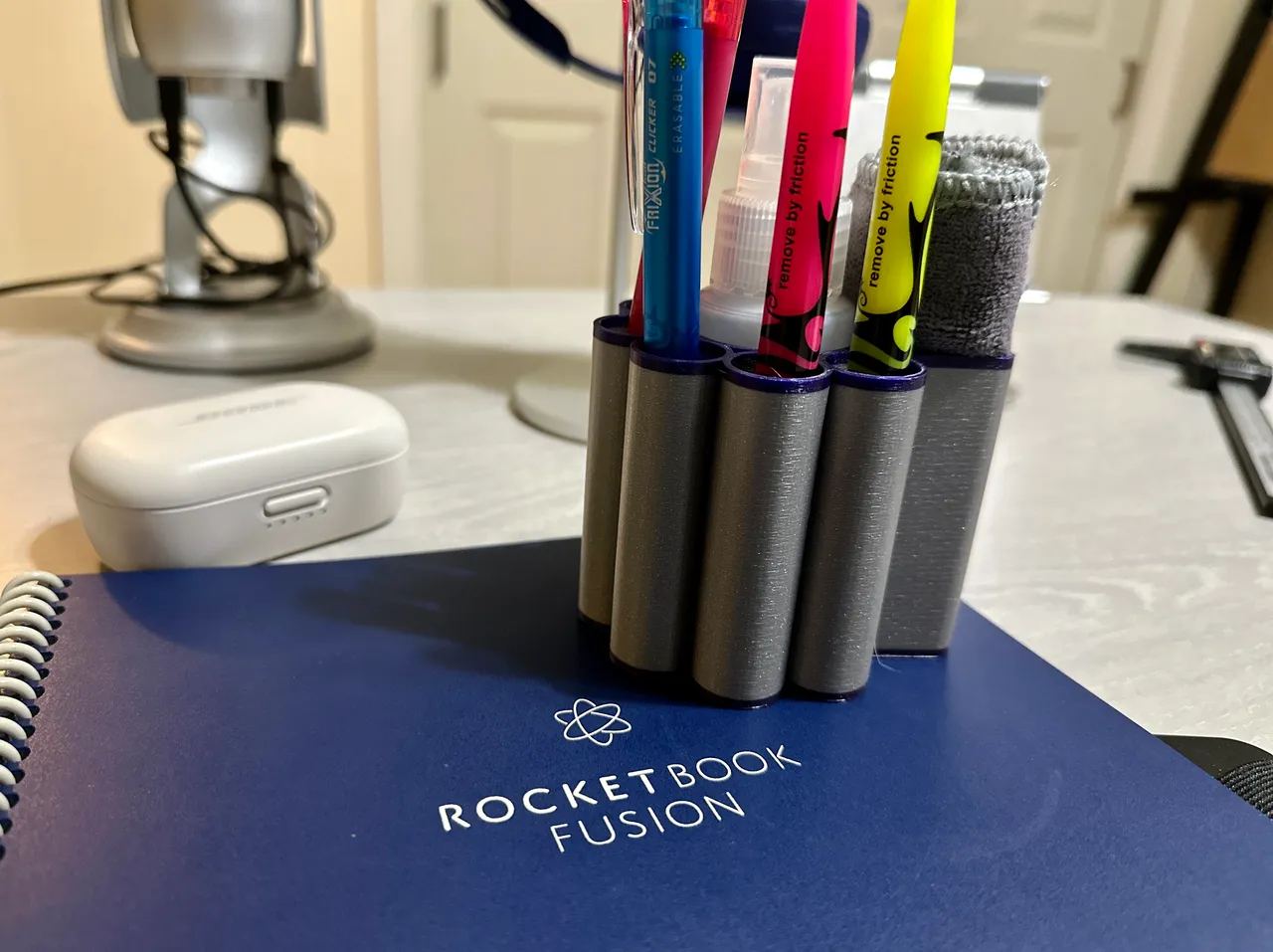 Rocketbook Pen Organizer by mithundotdas, Download free STL model