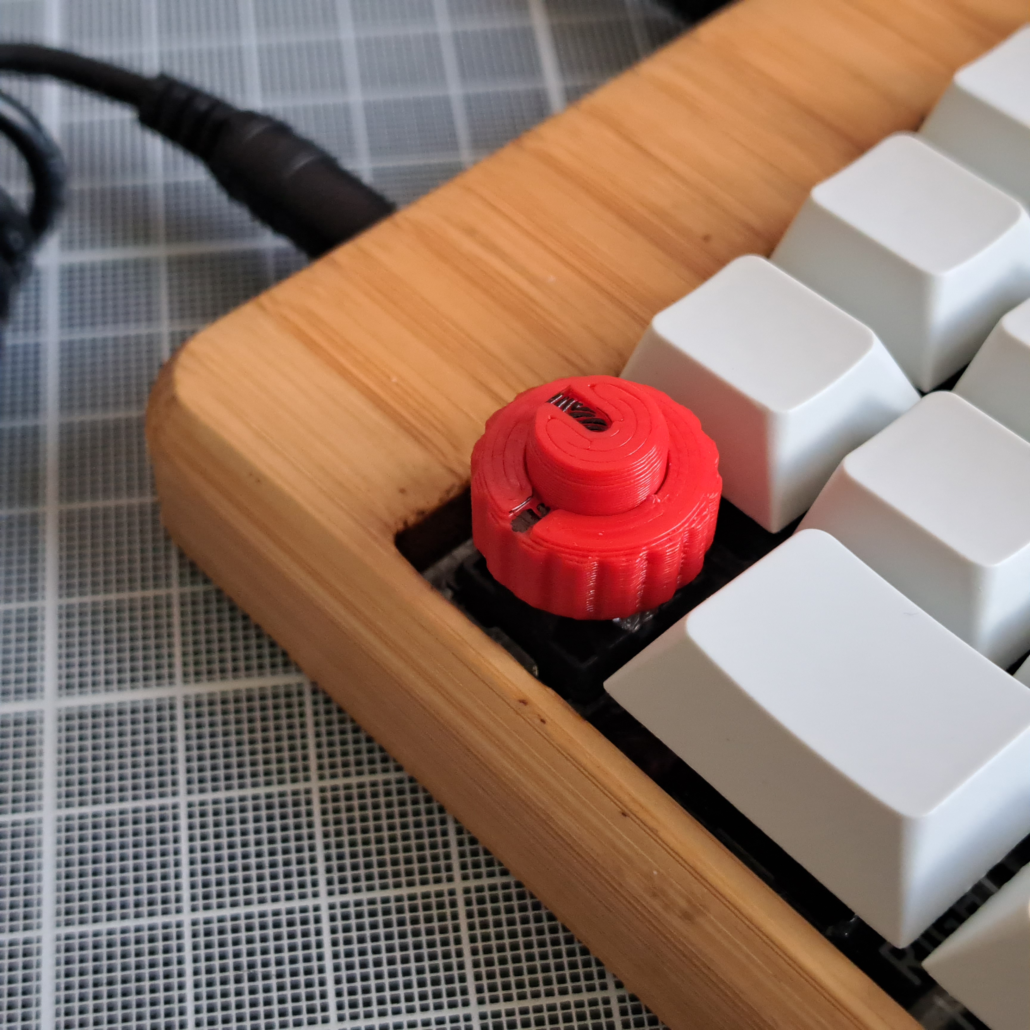 Rotate to disable keycap (cherry mx)