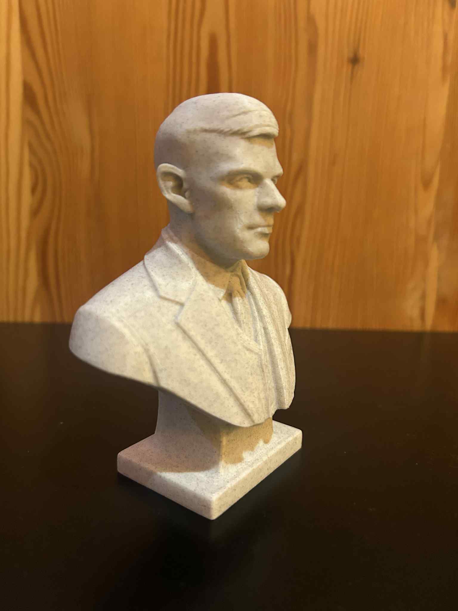 Miniatura 4 do modelo 3D Alan Mathison Turing - Bust