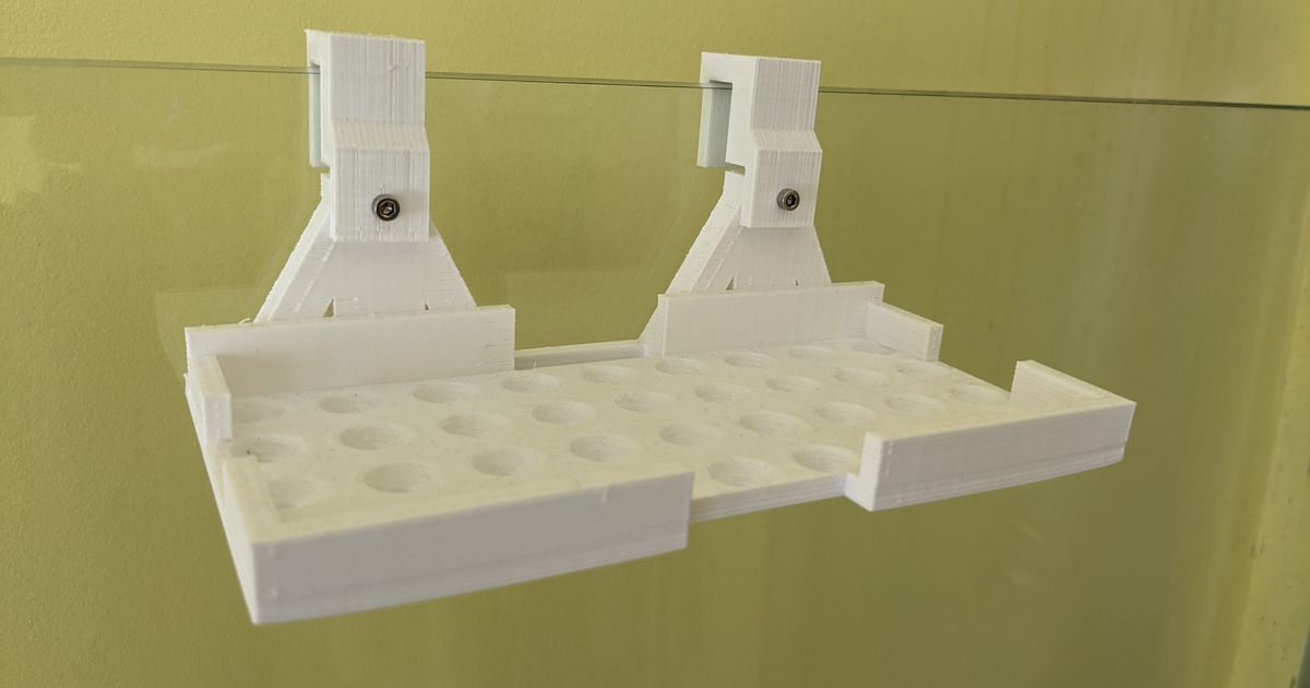 Shower Phone Holder by zBeeble Download free STL model