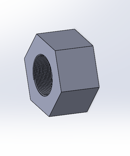 nut I tried to make.