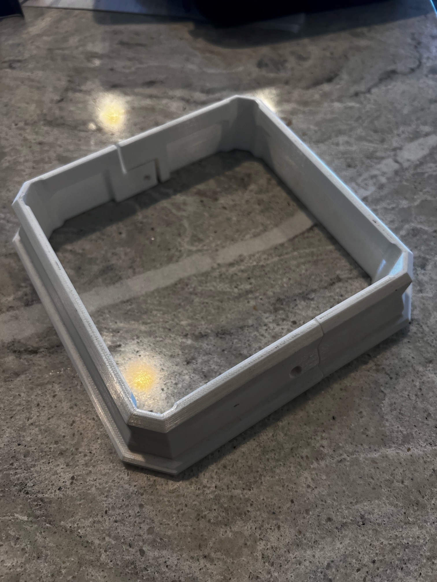 Post skirt for Timbertech 4x4 post covers by 3dprintguy Download free