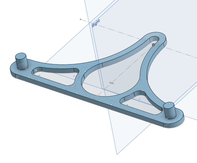 Picture frame adapter for hanging on chains
