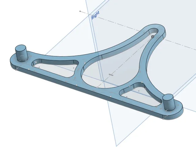 Picture frame adapter for hanging on chains