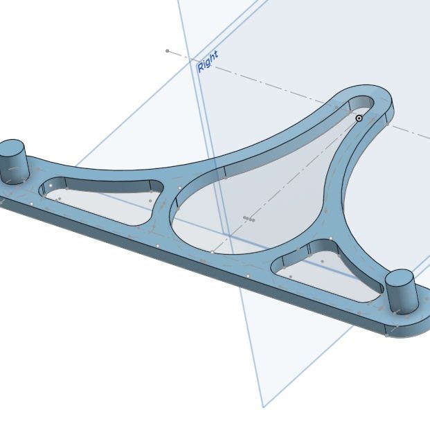 Picture frame wall offset adapter by Kevin Claypool | Download free STL ...