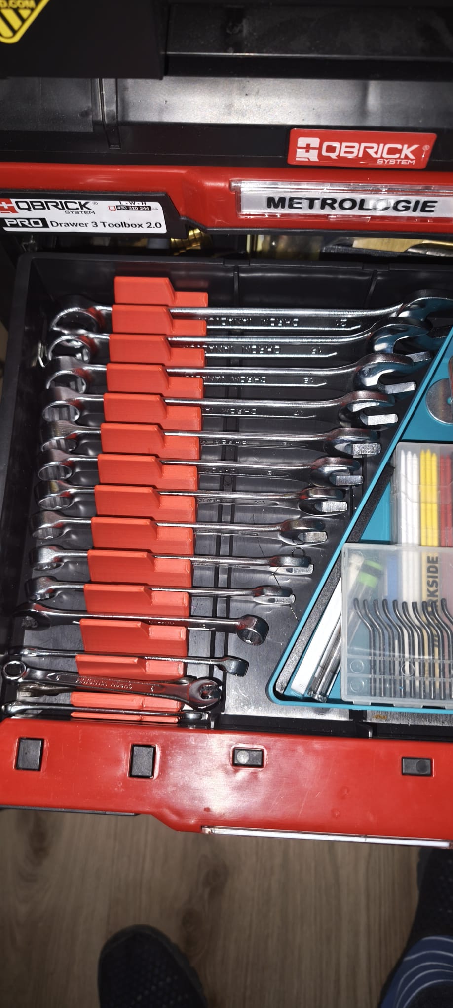 wrench holder for Qbrick Pro box