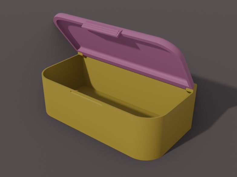 Miniatura 3 do modelo 3D Large box (no support needed)